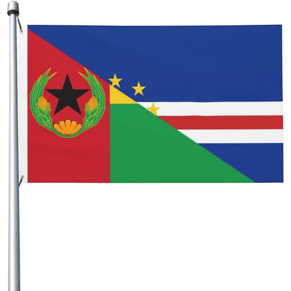 Cape Verde Flag 3x5 Outdoor Double Sided Flag Banner For Outside With 2 Brass Grommets Patio Lawn Decor Flags