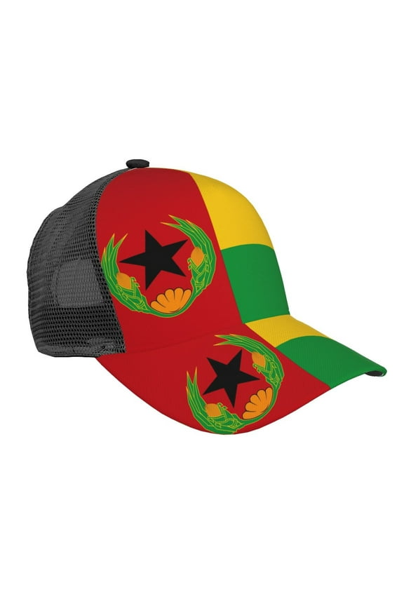 Cape Verde Flag Snapback Trucker Hats Baseball Caps Adjustable Mesh Back Ball Caps For Men Women
