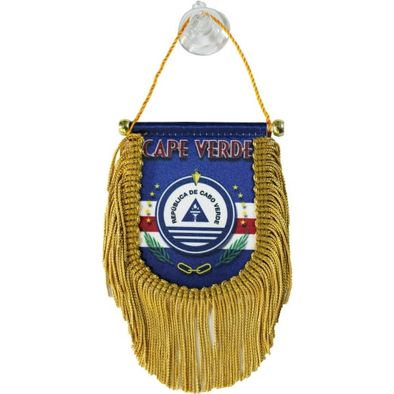 Cape Verde Window Hanging Flag (Shield)