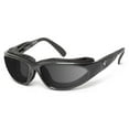 thumbnail image 1 of Cape Wind Blocking Padded Foam Light Sensitivity Sunglasses, 100% UVA + UVB Protection, Charcoal Frame/Ultra Dark Lenses, 1 of 5