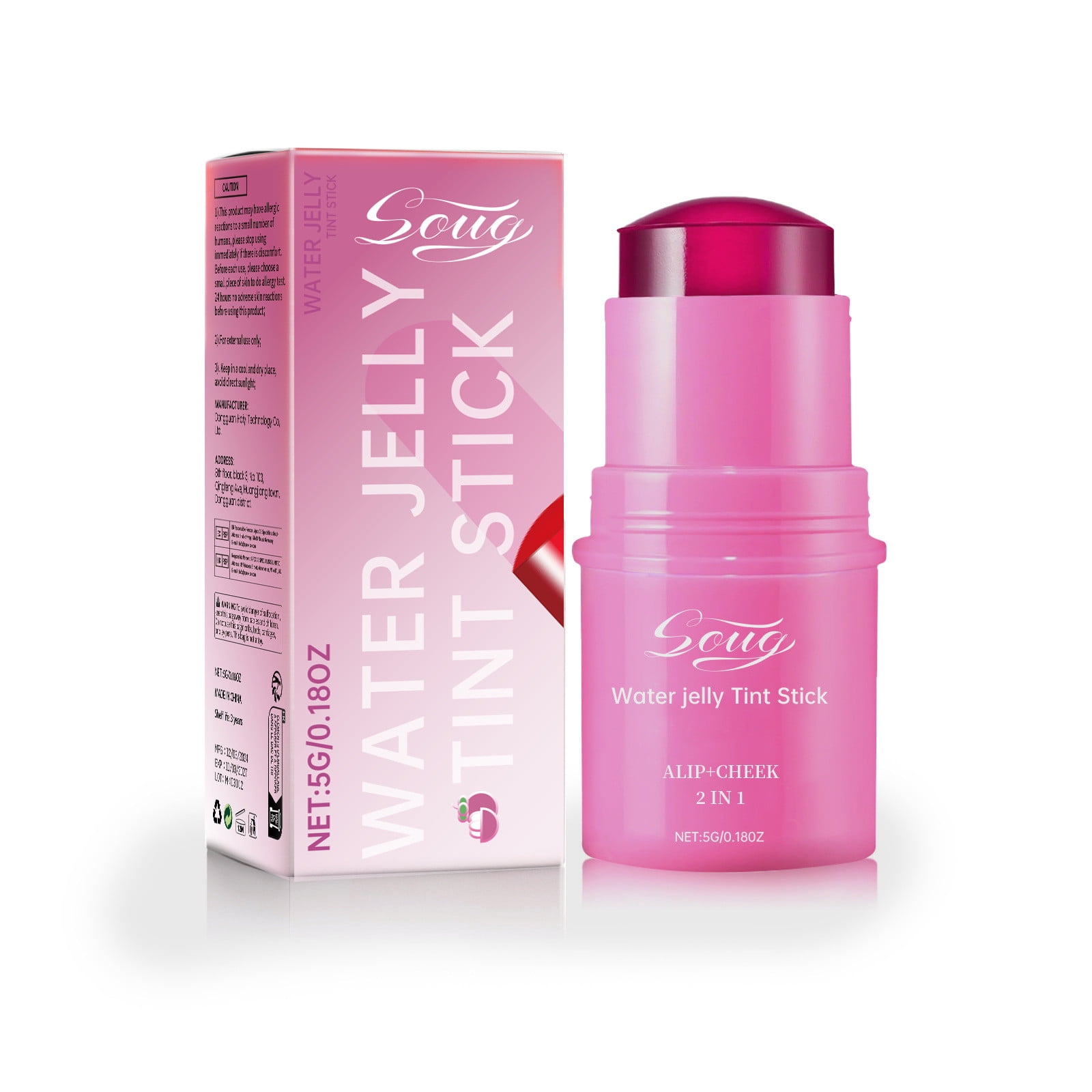 Capebale Clear Lip Oil, Fruit Jelly Color Tone Cool Transparent, Kawaii