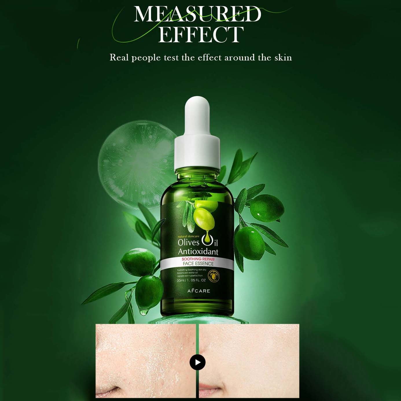 Capebale Face Serums, Olive Oil Soothing and Repairing Essence To