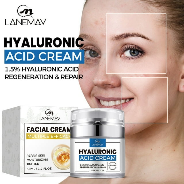 Capebale Hyaluronic Cream Face Continuous Face Cream - Hydration Face Moisturizer with Hyaluronic , Face Moisturizers, Grade Hydration Keeps Skin Face Cream for Women