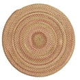 thumbnail image 1 of "Capel American Heritage Braided Area Rug 5' Round Harvest Gold | Traditional Indoor Rug for Living Room", 1 of 6
