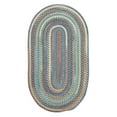 thumbnail image 1 of "Capel Rugs American Heritage Braided Oval Area Rug - 5' x 8', Legacy Blue - Perfect for Living Rooms! Shop Now at Walmart", 1 of 6