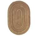 thumbnail image 1 of "Capel Rugs American Heritage Oval Braided Area Rug - 2x4 Foliage Color - Traditional Indoor Living Room Accent", 1 of 5