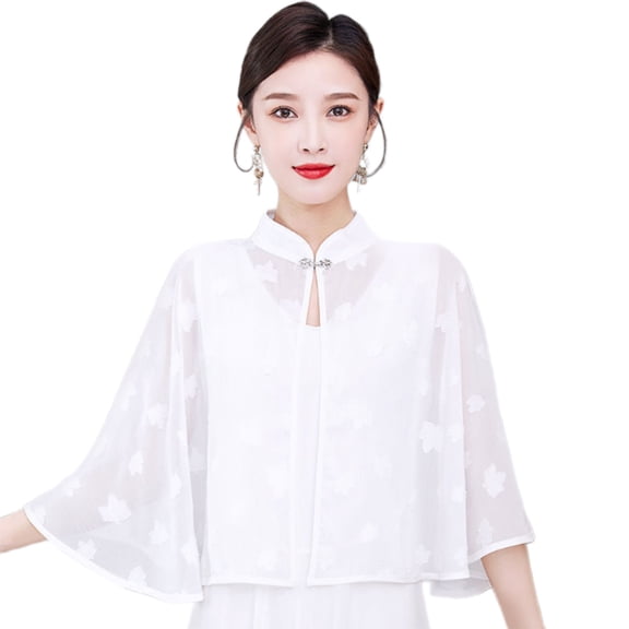 Capelet 1920s Wrap With Flapper Shawl Overlay Foldable Travel Shawl For Outdoor Adventures