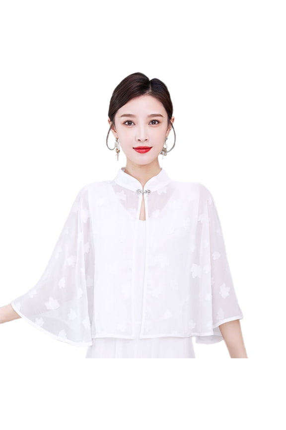 Capelet 1920s Wrap With Flapper Shawl Overlay Foldable Travel Shawl For Outdoor Adventures