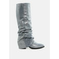 thumbnail image 1 of Capella Fold-Over Slouchy Denim Boot, 1 of 10