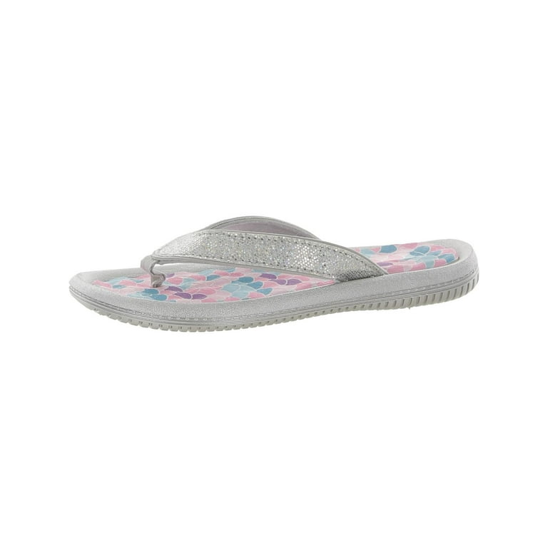 Capelli Girls Glitter Thong Flip Flops