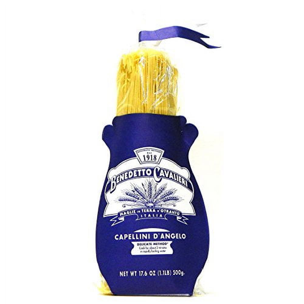 Capellini D'angelo Semolina Pasta 17.6 OZ (4 Pack)