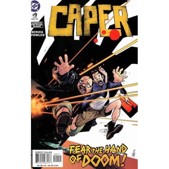 Caper #9 VF ; DC Comic Book