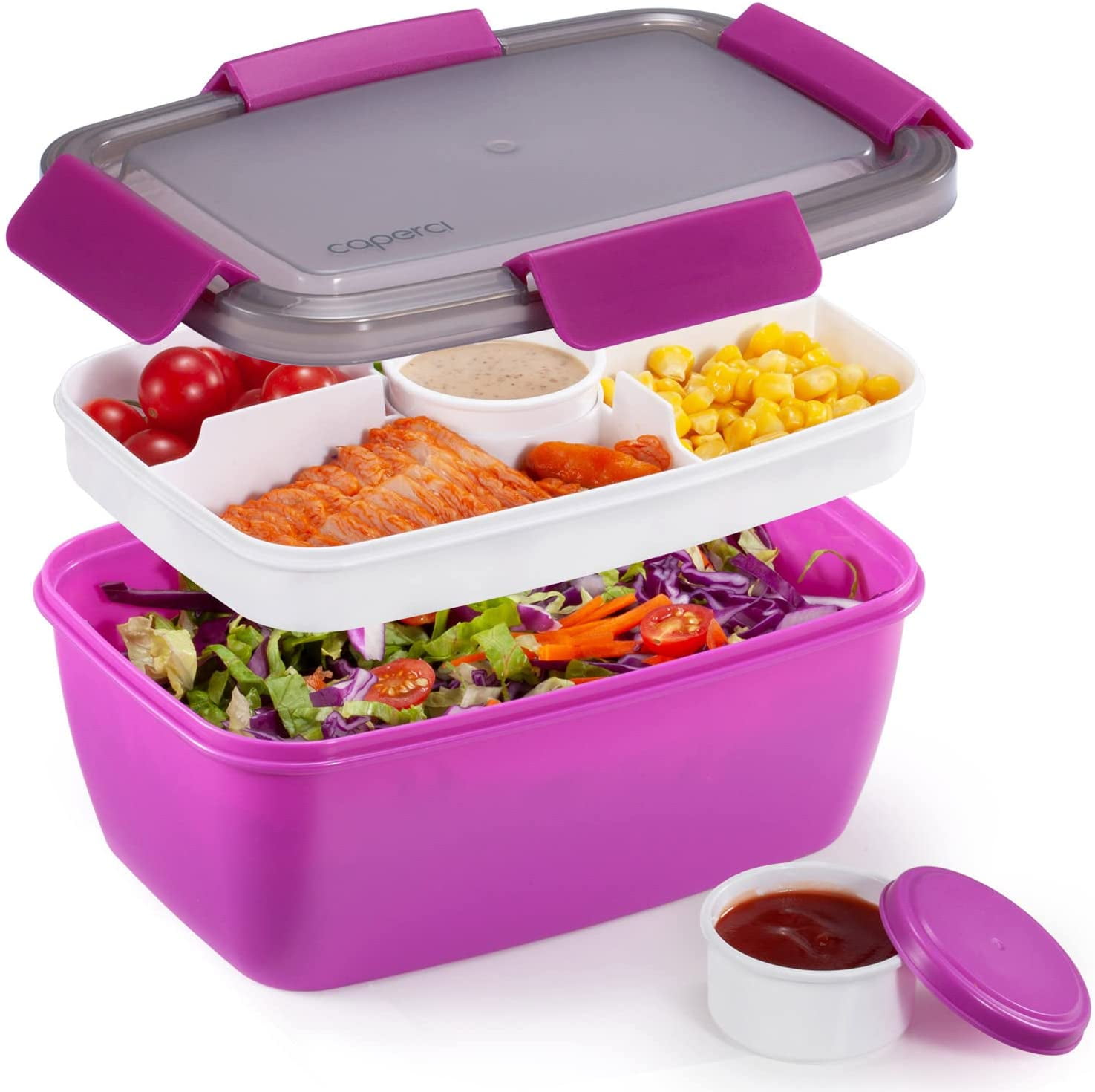 https://i5.walmartimages.com/seo/Caperci-Large-68-oz-Leakproof-Salad-Container-Lunch-Bento-Lunch-Box-5-Compartment-Tray-Toppings-2pcs-3-oz-Sauce-Dressings-BPA-Free-Purple_c80116d0-9196-4c42-84de-f114fda6b820.1d8d22830e538d2d1f790e674214ae5b.jpeg