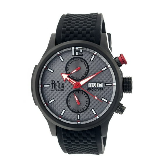 Capetain Pro Diver Mens Watch,Grey Dial,Black Case