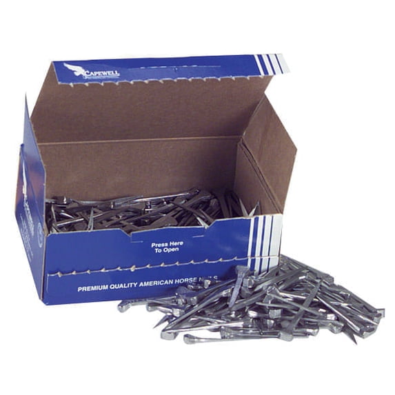 Capewell Diamond Horseshoe Nails, 100 Piece Box
