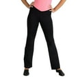thumbnail image 1 of Capezio Child Studio Collection Cross Front Pant - SE1052C (Black, Large), 1 of 1