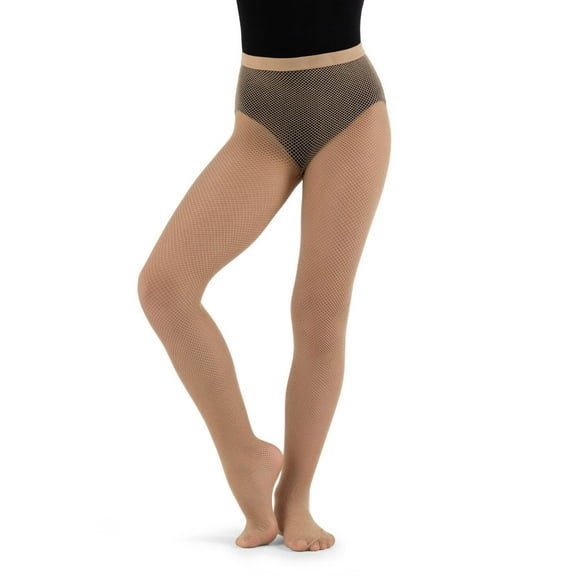 Capezio Classic Fishnet Seamless Tight - Girls
