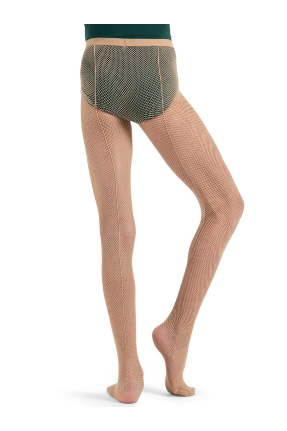 Classic Fishnet Tight w/ Seams - Girls