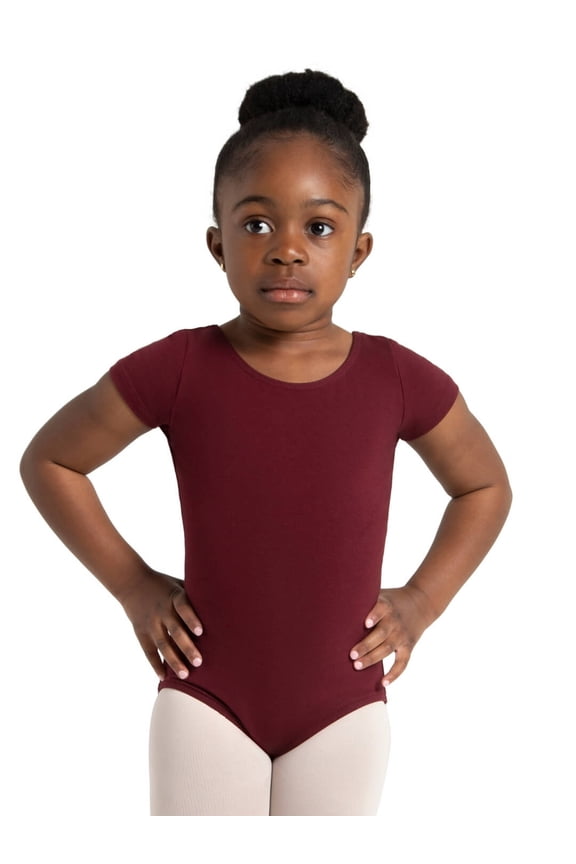Short Sleeve Leotard - Girls