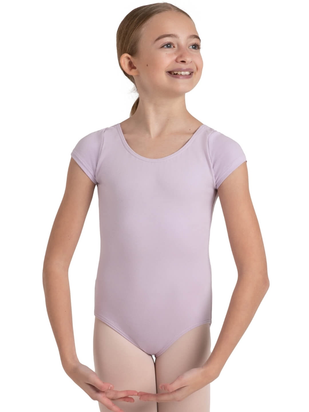ヨガ・フィットネスその他 BALLESSIMO Pinch Leotard (Short Sleeve/Pale Pink) Capezio Short Sleeve Leotard - Girls - Walmart.com