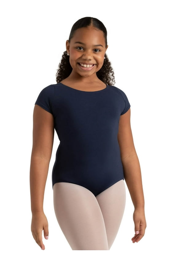 Short Sleeve Leotard - Girls