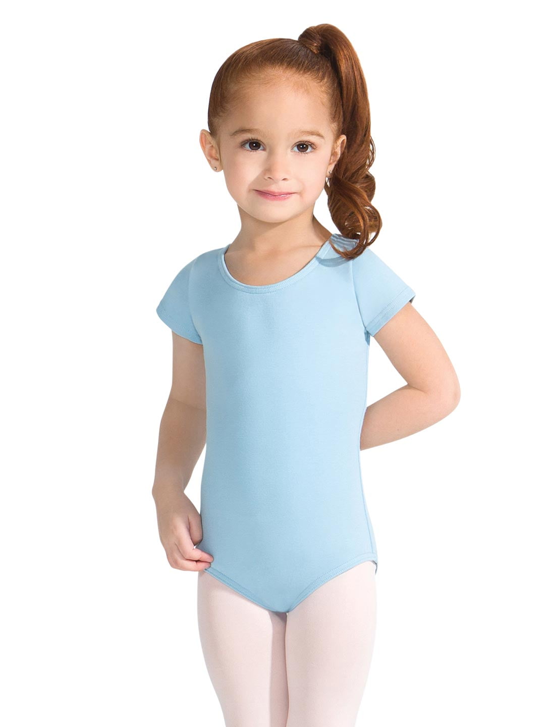 Capezio Classics Short Sleeve Leotard Girls