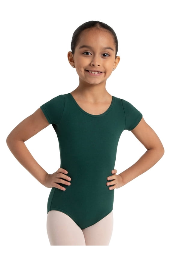 Short Sleeve Leotard - Girls