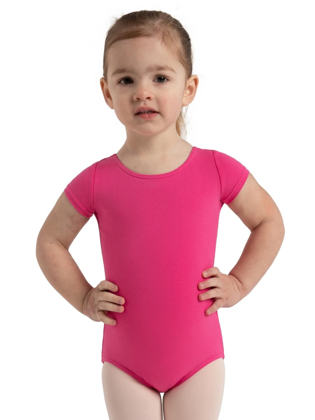 Capezio Classics Short Sleeve Leotard Girls