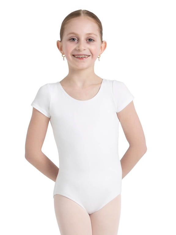 Short Sleeve Leotard - Girls