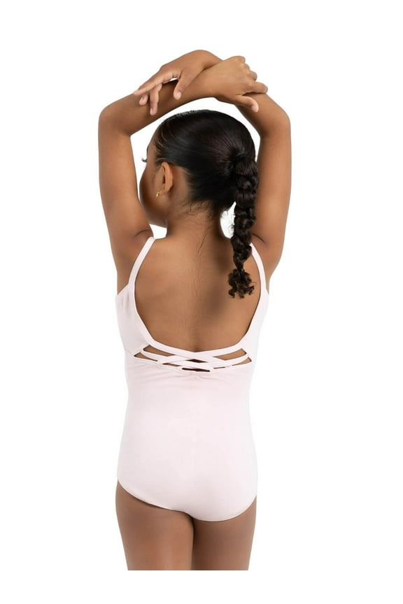 V-Neck Camisole Leotard - Girls