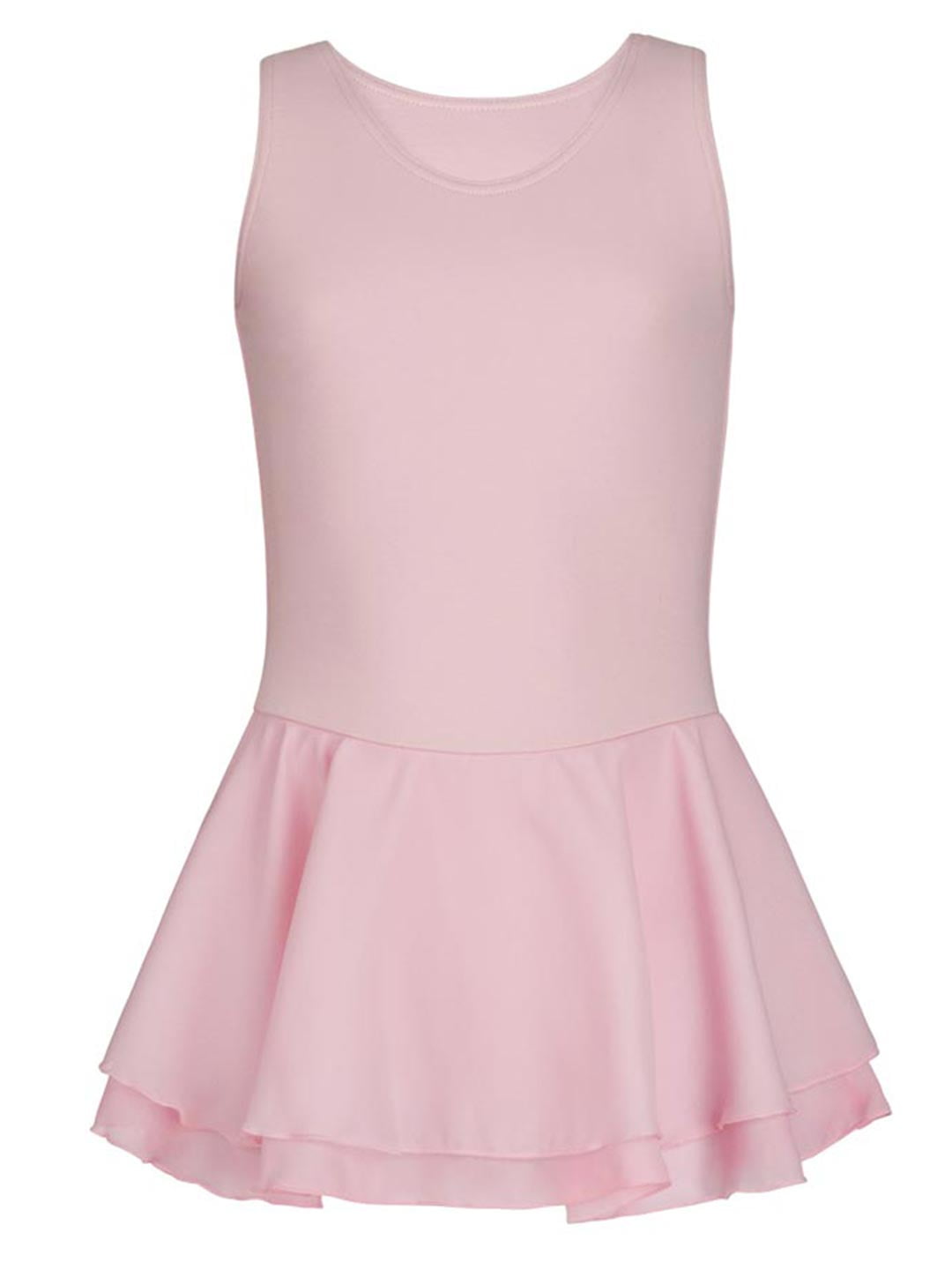 Capezio Double Layer Skirt Tank Dress - Girls