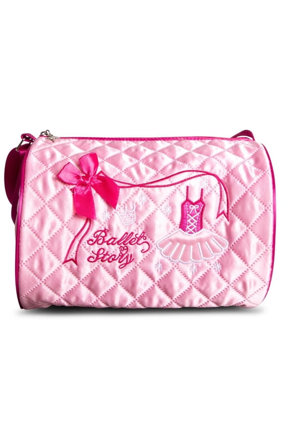 Embroidered Barrel Bag - Girls