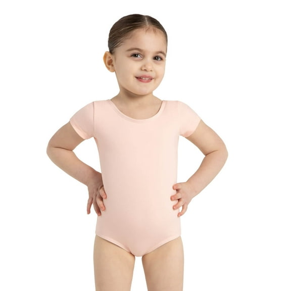 Capezio Team Basics Short Sleeve Leotard - Girls