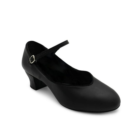 Capezio Suede Sole Jr. Footlight Character Shoe
