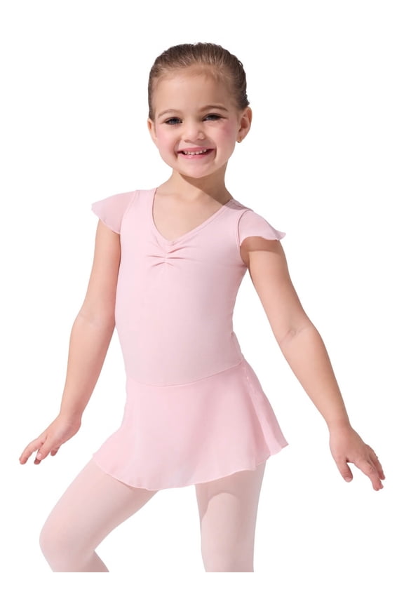 Flutter Sleeve Dress - Girls