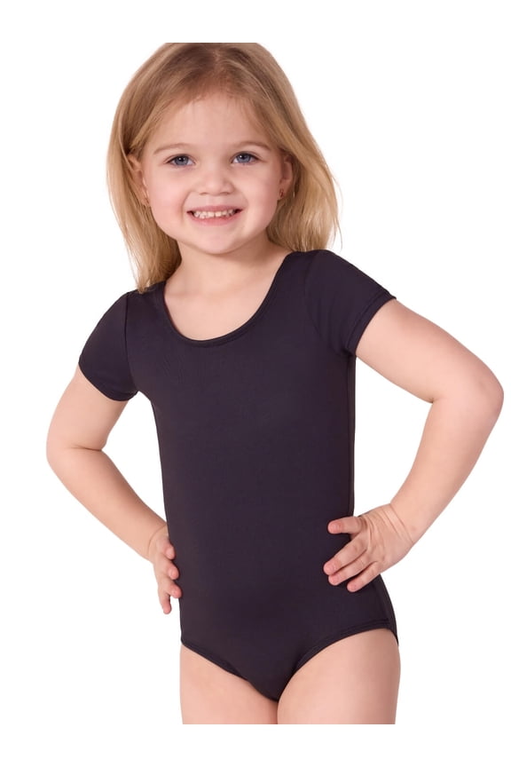 Future Star Short Sleeve Leotard - Girls