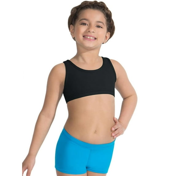 Capezio Girls Racerback Sports Bra, Sizes (XS-L)