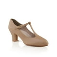 thumbnail image 1 of Capezio Jr. Footlight T-Strap Character Shoe, 1 of 2