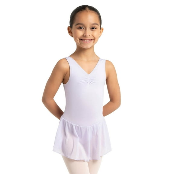 Capezio Pinch Front Tank Dress - Girls