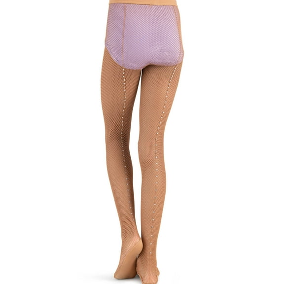Capezio Professional Rhinestone Fishnet Tight - Child
