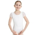 thumbnail image 1 of Capezio Puff Sleeve Keyhole Back Leotard - Girls, 1 of 6