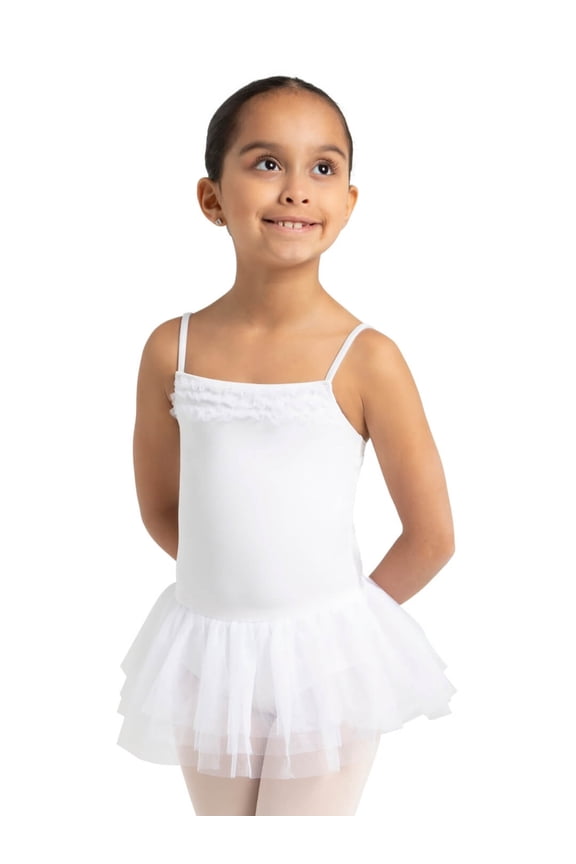 Ruffle Yoke Tutu Dress - Girls