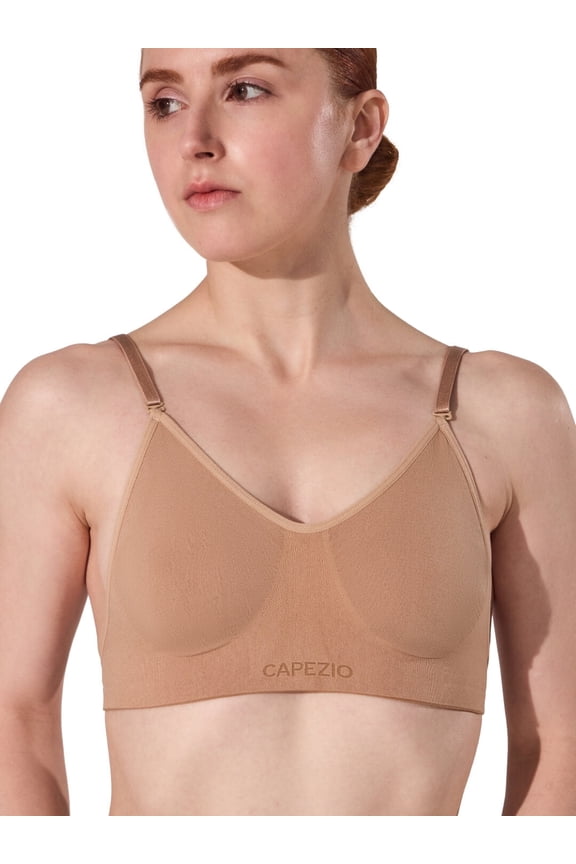 Seamless Clear Back Bra