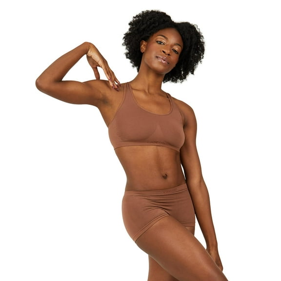 Capezio Seamless Racerback Sports Bra