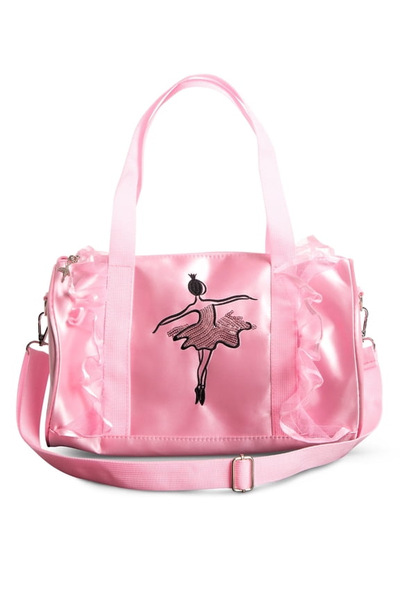 Sequin Ballerina Barrel Bag - Girls