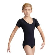 Hiro Gato - Shiny Velvet Leotard Navy Blue High Leg