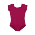 thumbnail image 1 of Capezio Female's Short Sleeve Leotard - Girls, 1 of 2