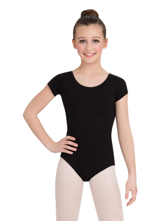 Short Sleeve Leotard - Girls