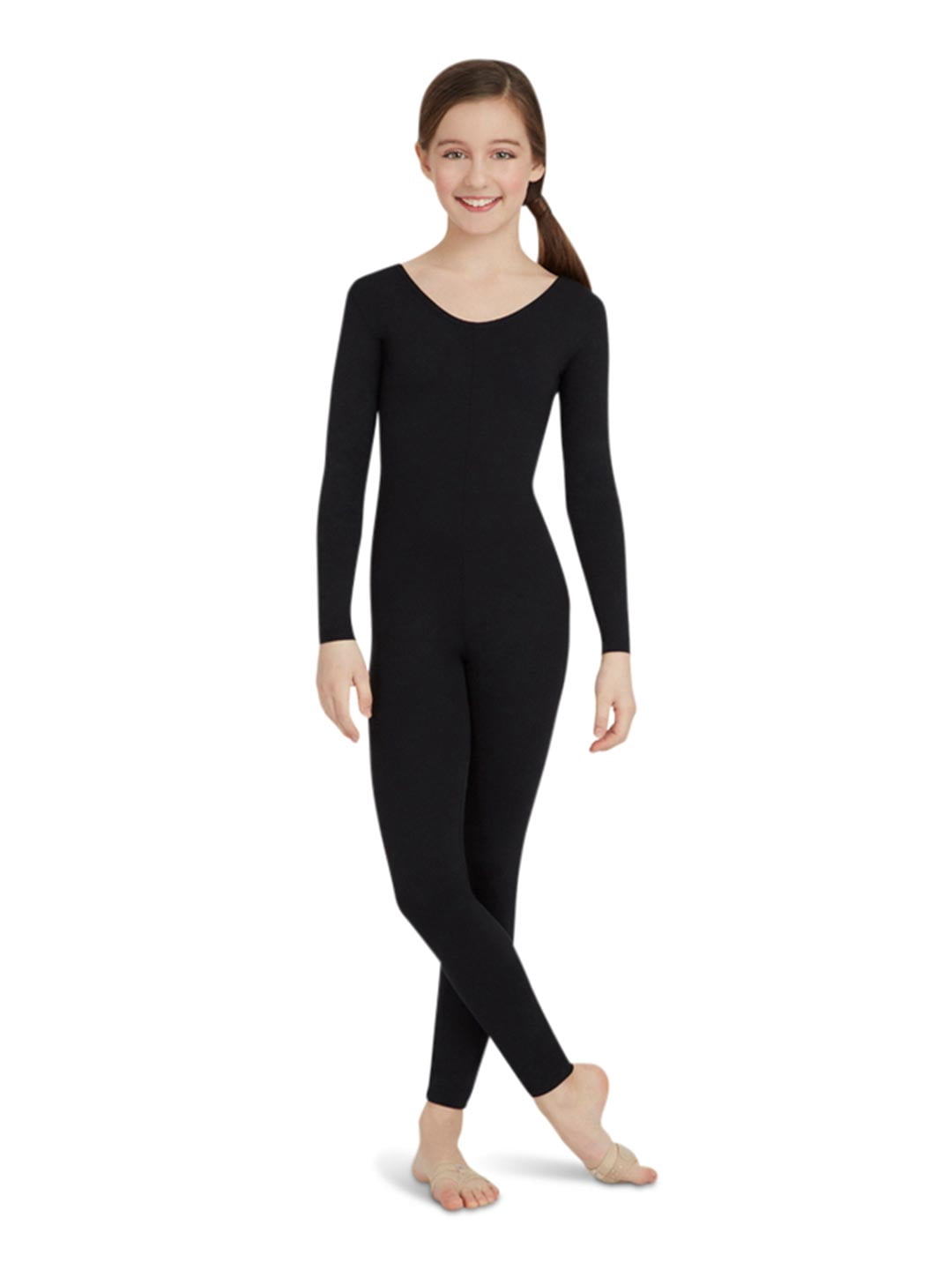 Capezio Team Basics Long Sleeve Unitard - Girls - Walmart.com