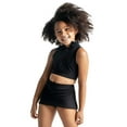 thumbnail image 1 of Capezio Team Basics Mock Neck Top - Girls, 1 of 7